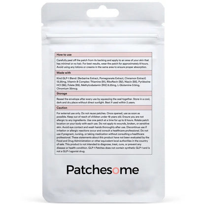 Patchesome™ - GLP-1 Support Patches