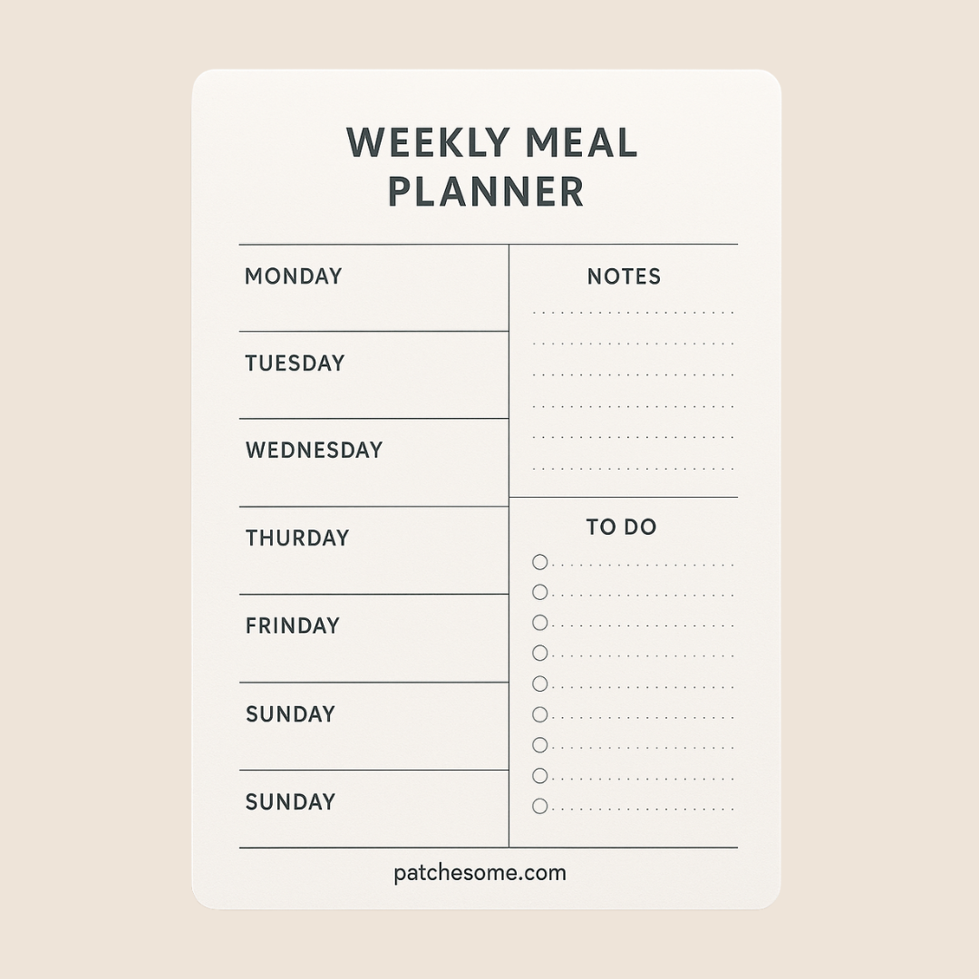 Weekly Meal Planner