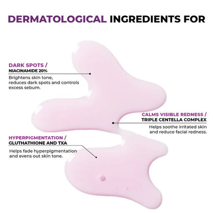 Revo Niacinamide 20%+ Glutathione & TXA brigheting Face Serum